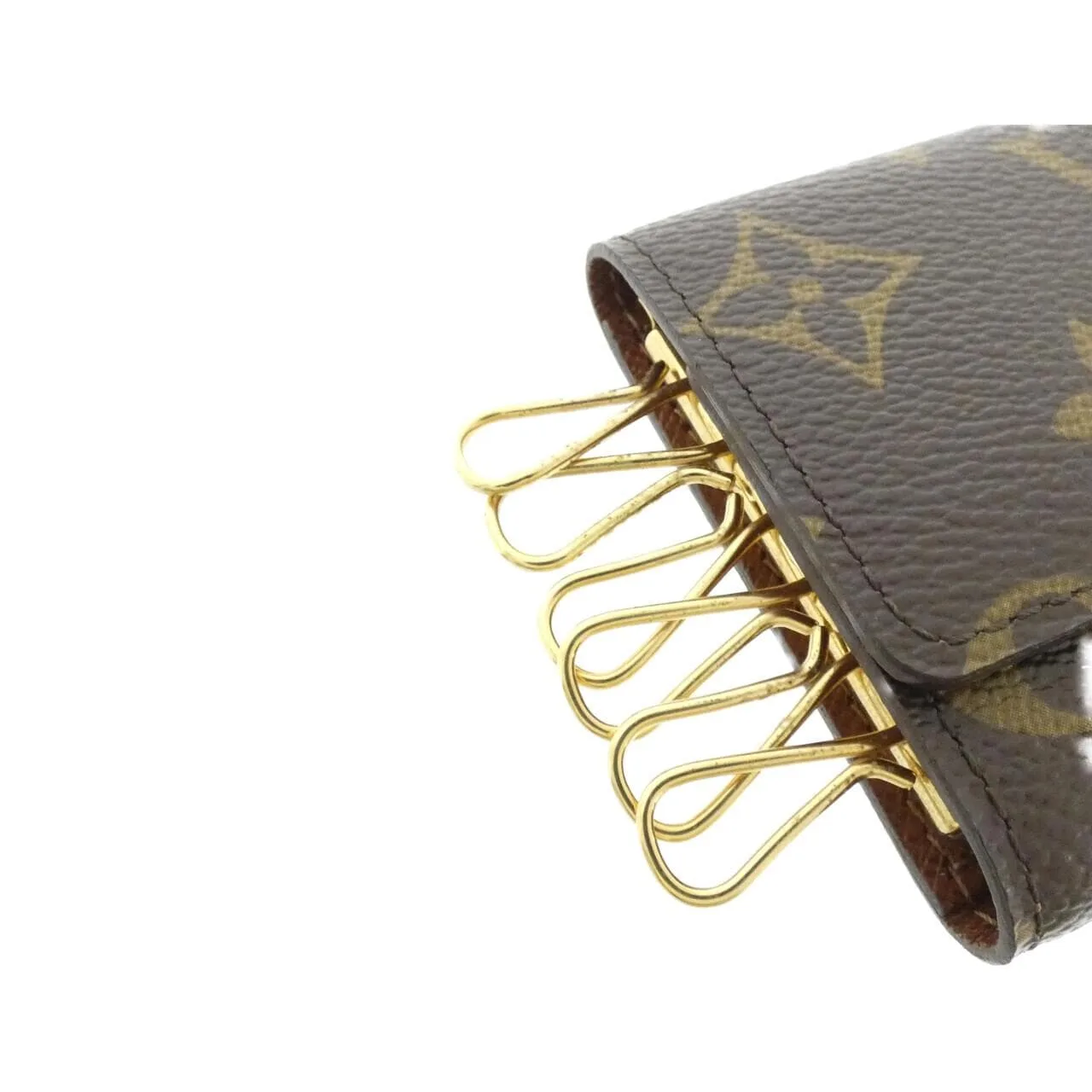 LOUIS VUITTON M62630 Key Case Monogram Black Monogram Rank A - Thumbnail 2