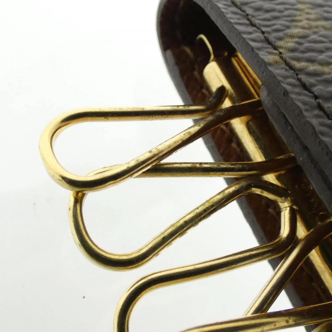 LOUIS VUITTON M62630 Key Case Monogram Black Monogram Rank A - Thumbnail 3