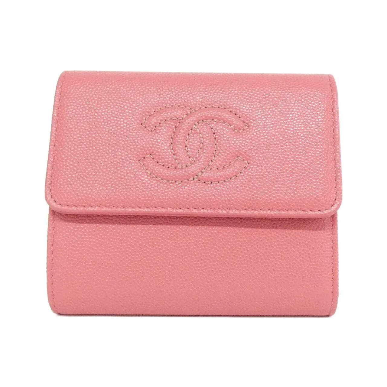CHANEL 84072 Wallet Caviar Leather