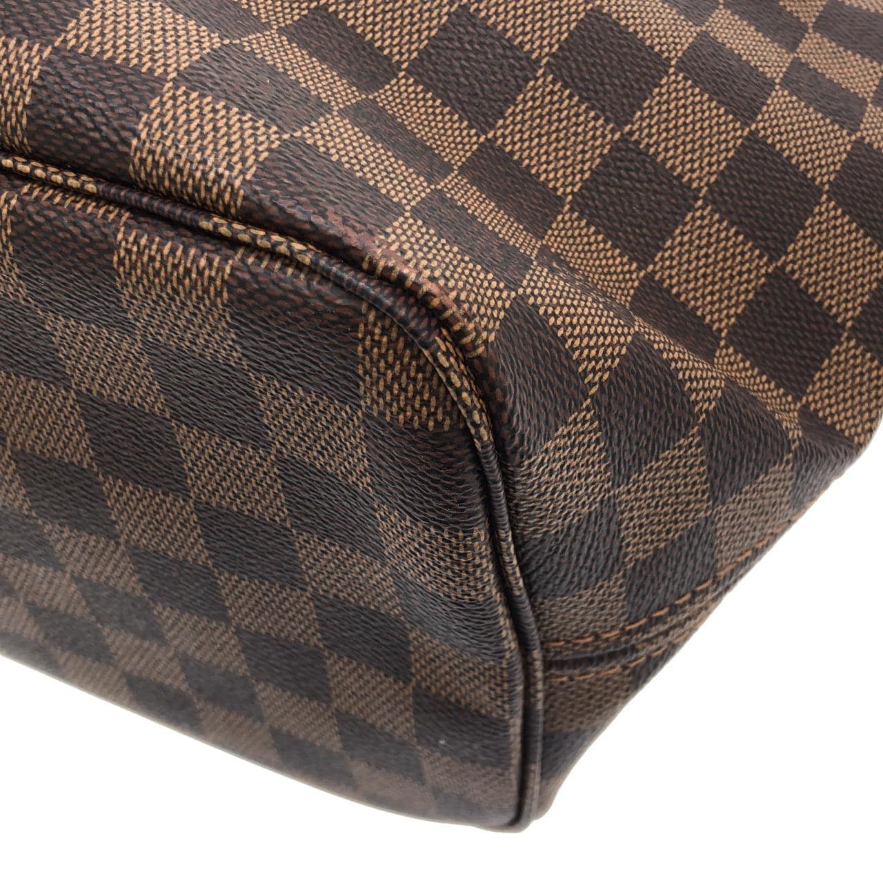 LOUIS VUITTON Neverfull N40599 Tote Damier Black Damier - Thumbnail 2