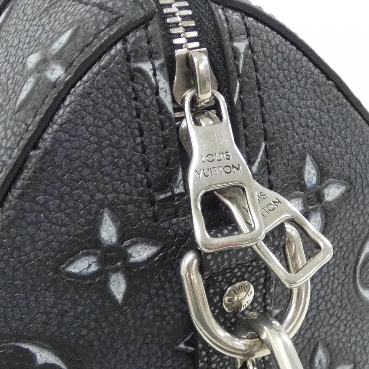 LOUIS VUITTON Keepall M21448 Shoulder Black Rank A - Thumbnail 4