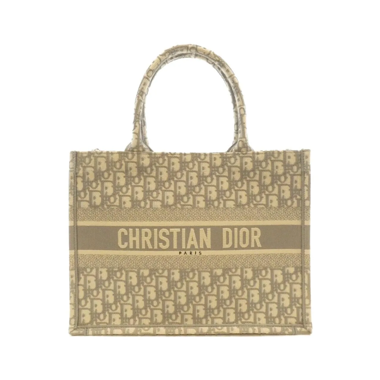 DIOR Book Tote M1296ZRIW Tote Canvas Grey