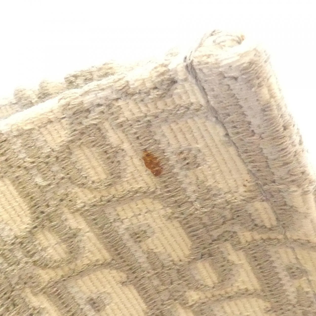 DIOR Book Tote M1296ZRIW Tote Canvas 灰色 帆布 中古品A - 縮圖 6