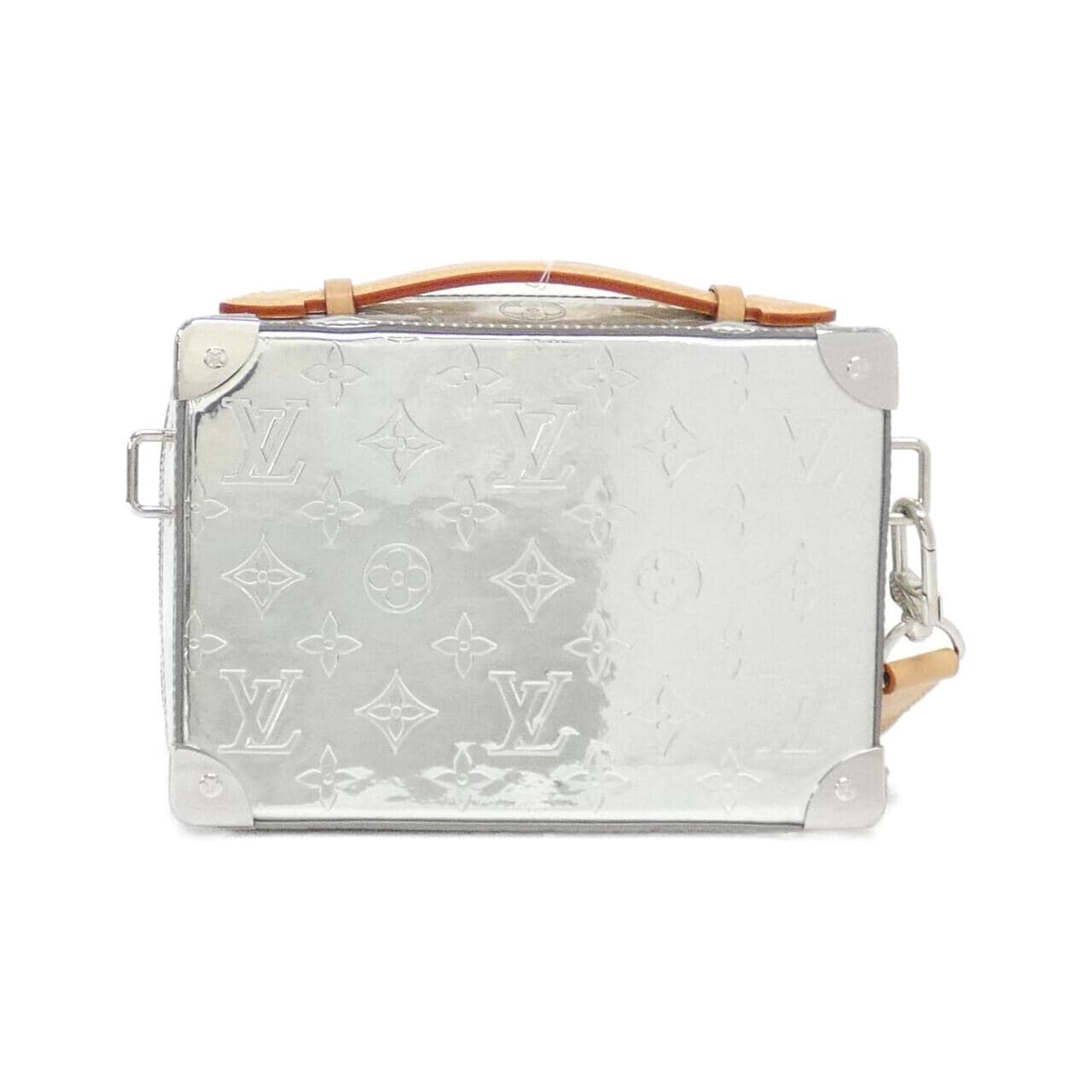 LOUIS VUITTON Soft Trunk M45885 Shoulder Monogram Silver Monogram Rank A - Thumbnail 2