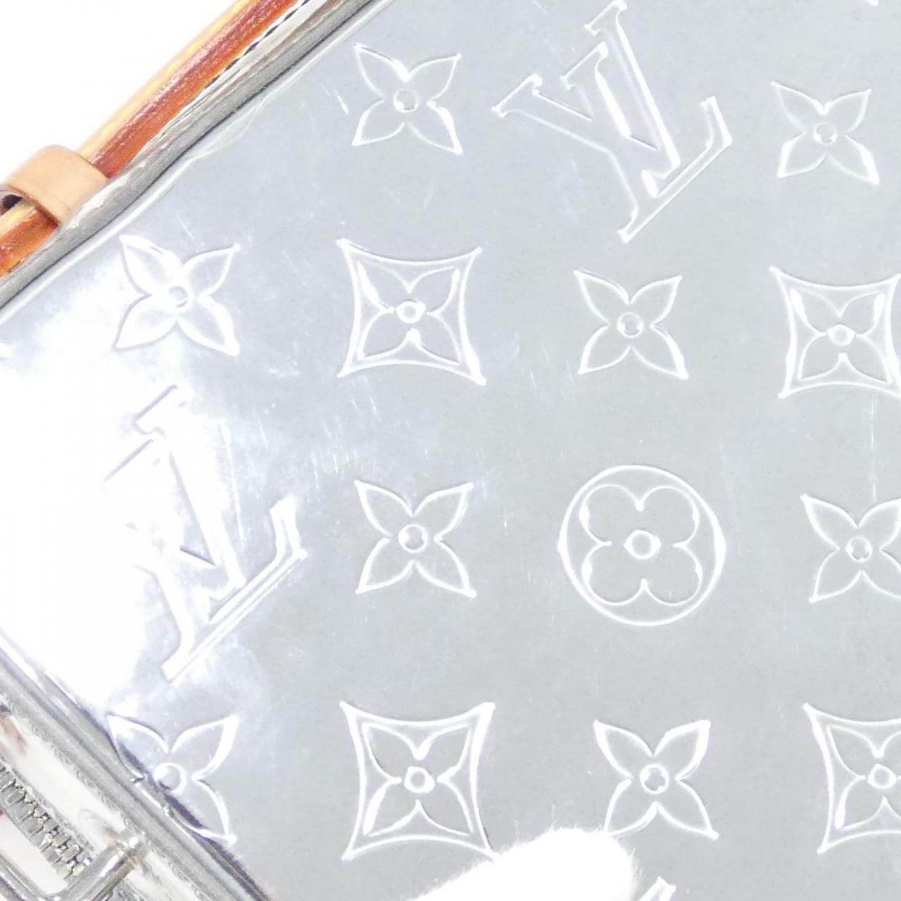 LOUIS VUITTON Soft Trunk M45885 Shoulder Monogram Silver Monogram Rank A - Thumbnail 4