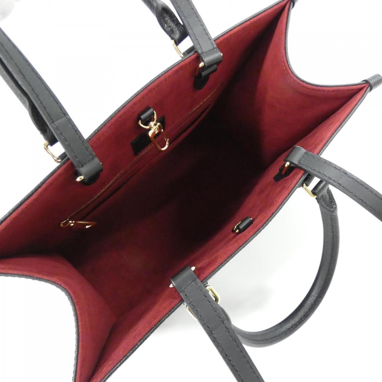 LOUIS VUITTON OnTheGo M45495 Handbag Monogram Black Monogram Rank A - Thumbnail 5