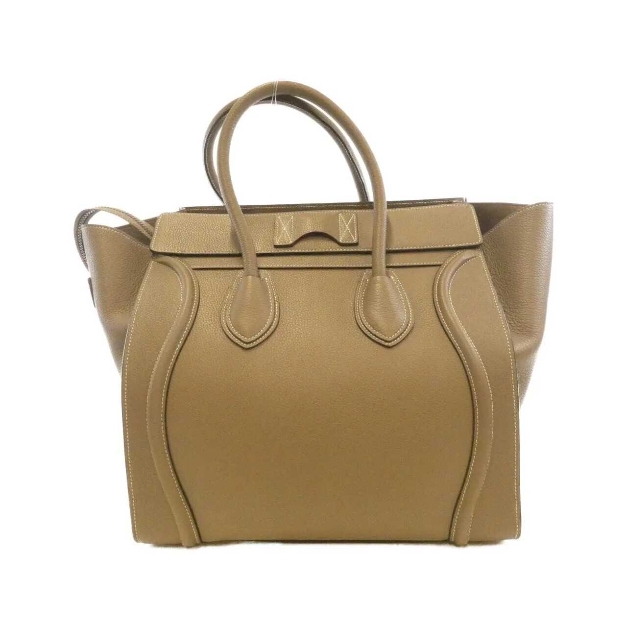 CELINE Luggage 165213DRU Handbag Black Rank A - Thumbnail 2