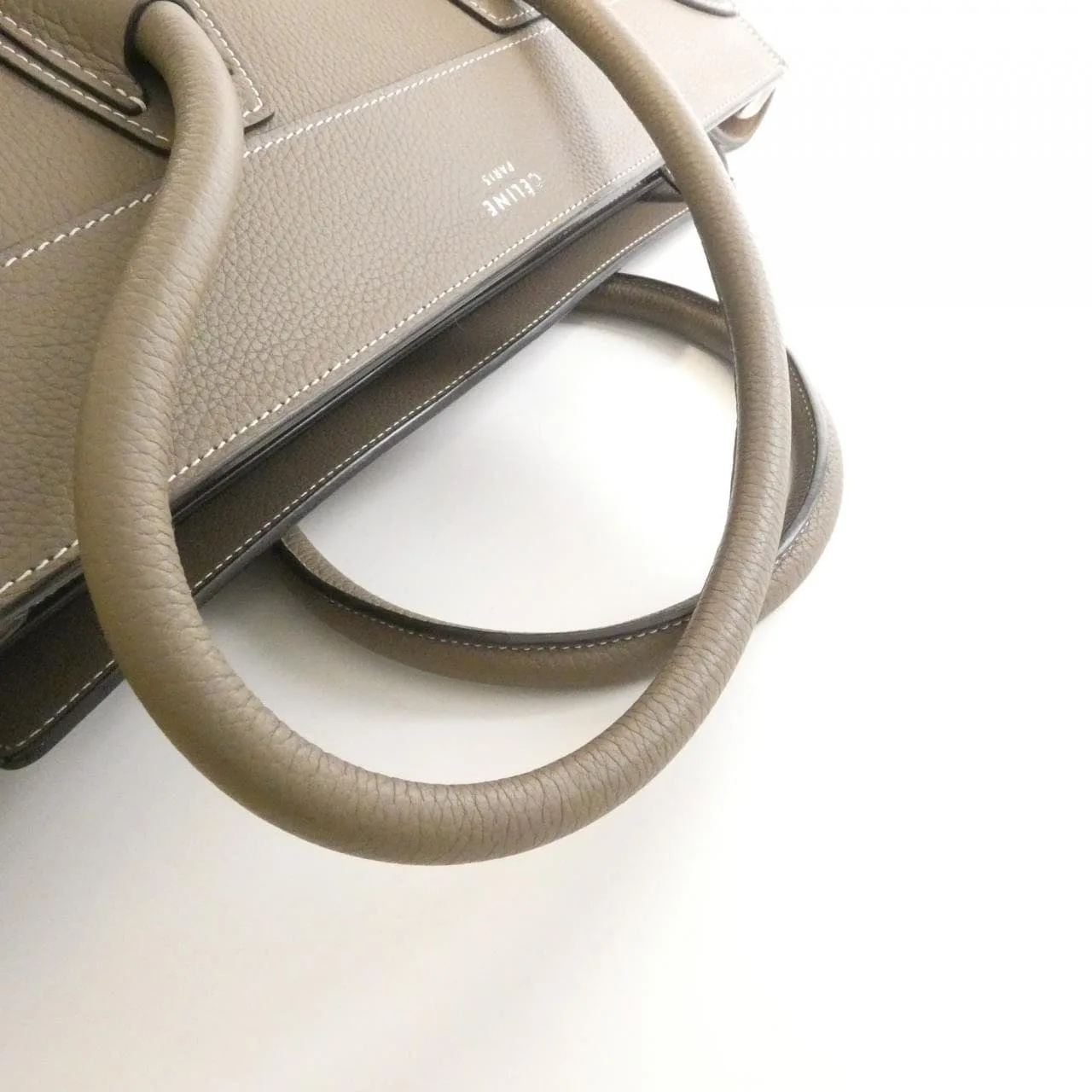 CELINE Luggage 165213DRU Handbag Black Rank A - Thumbnail 6