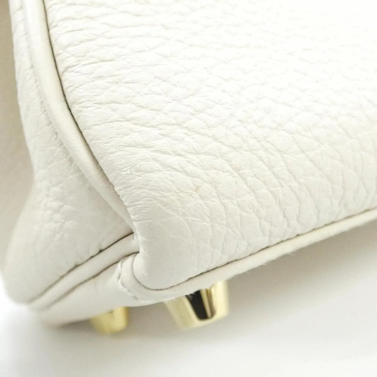 HERMES 044624CC Handbag Togo Black Togo Leather - Thumbnail 3