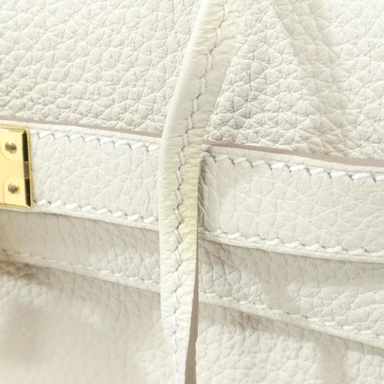 HERMES 044624CC Handbag Togo Black Togo Leather - Thumbnail 6