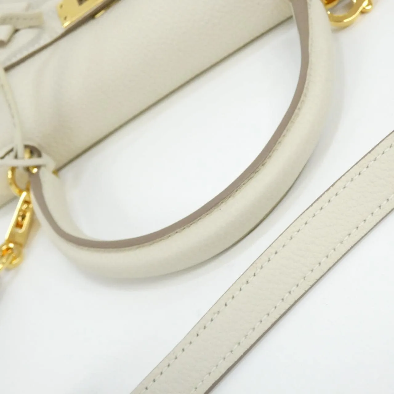 HERMES 044624CC Handbag Togo Black Togo Leather - Thumbnail 7