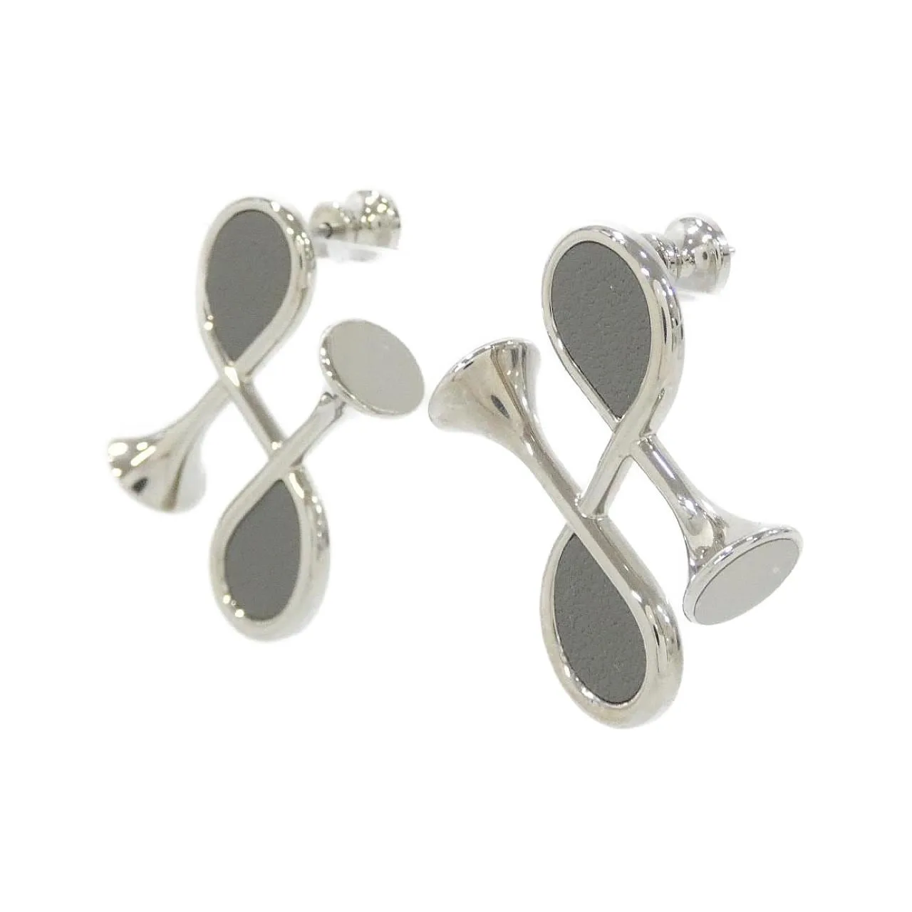 HERMES 500078FK Accessories Swift 黑色 Swift 皮 中古品A - 縮圖 2