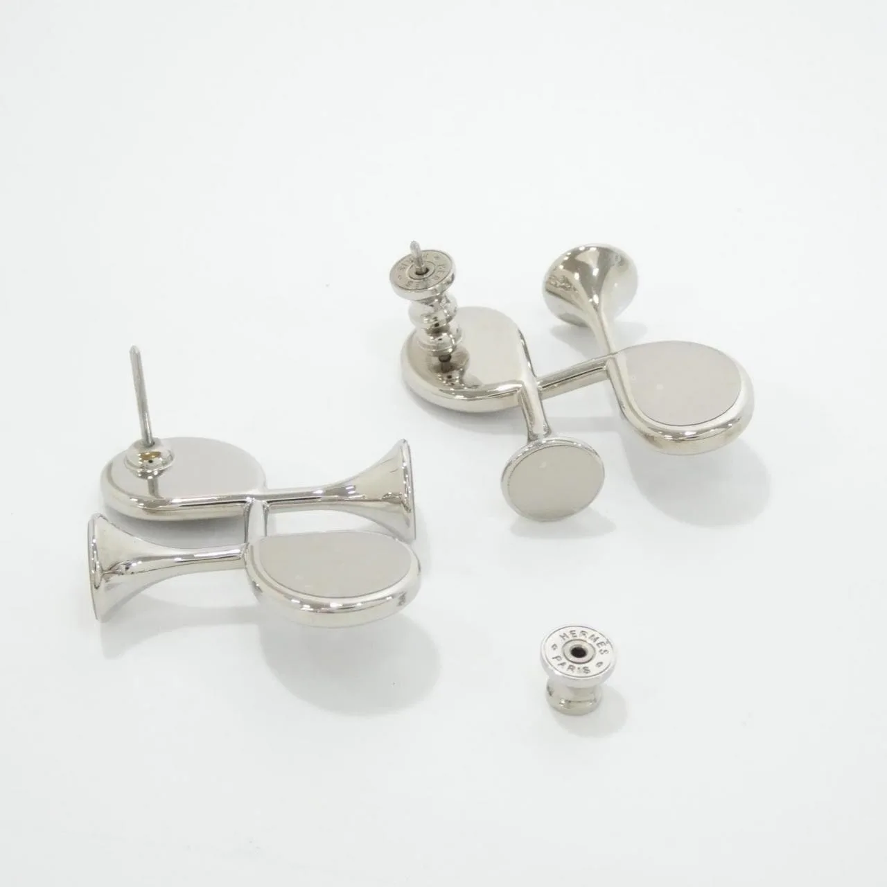 HERMES 500078FK Accessories Swift 黑色 Swift 皮 中古品A - 縮圖 3