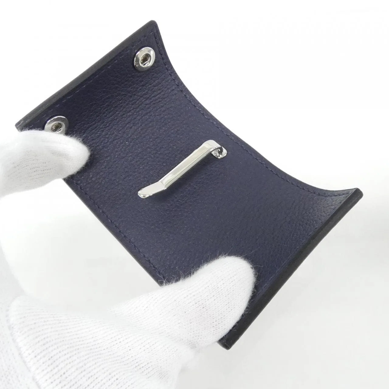 HERMES 241005G Accessories Blue Rank A - Thumbnail 3