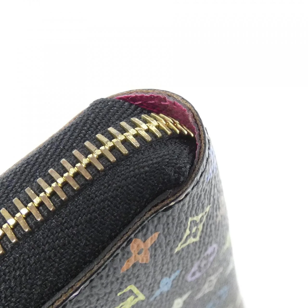 LOUIS VUITTON M60243 Wallet Canvas Multicolor Canvas Rank B - Thumbnail 3