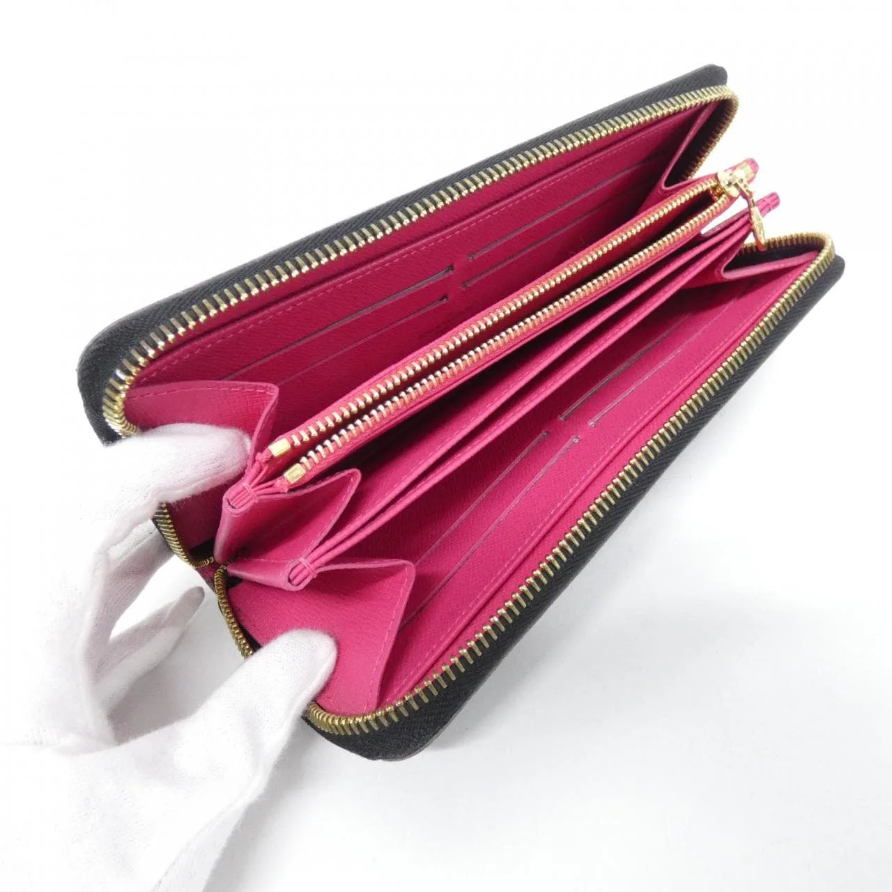 LOUIS VUITTON M60243 Wallet Canvas Multicolor Canvas Rank B - Thumbnail 8