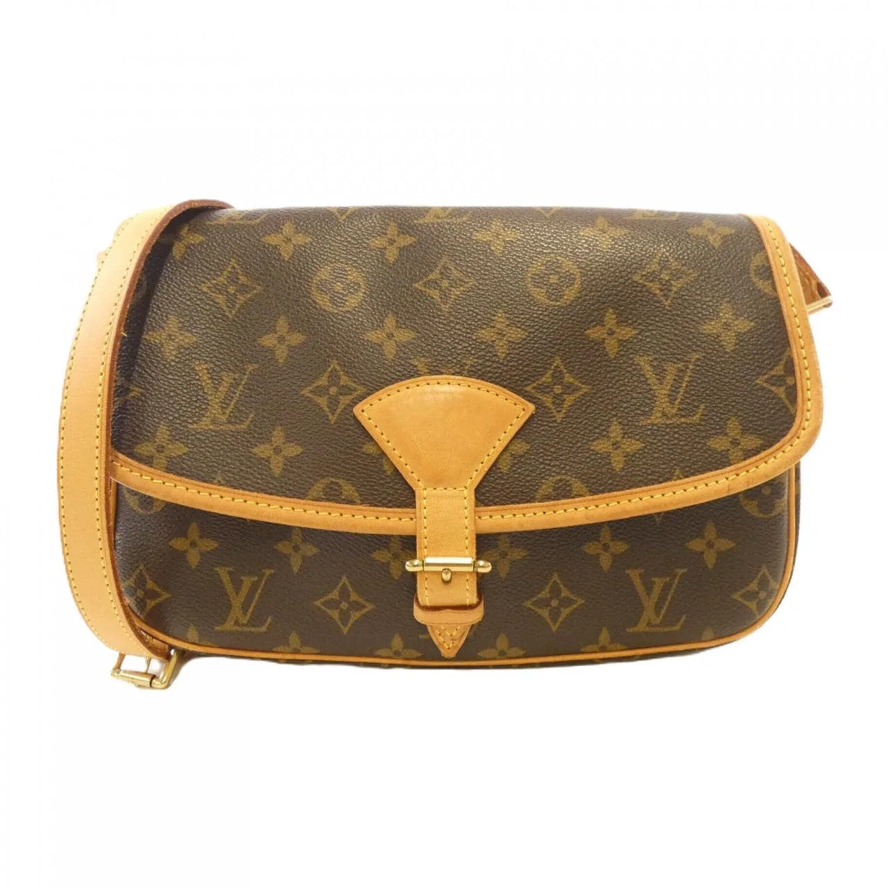 LOUIS VUITTON M42250 Shoulder Monogram Black