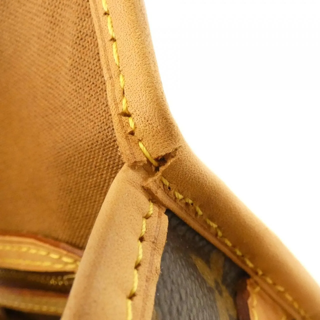 LOUIS VUITTON M42250 Shoulder Monogram 黑色 Monogram 中古品B - 縮圖 9