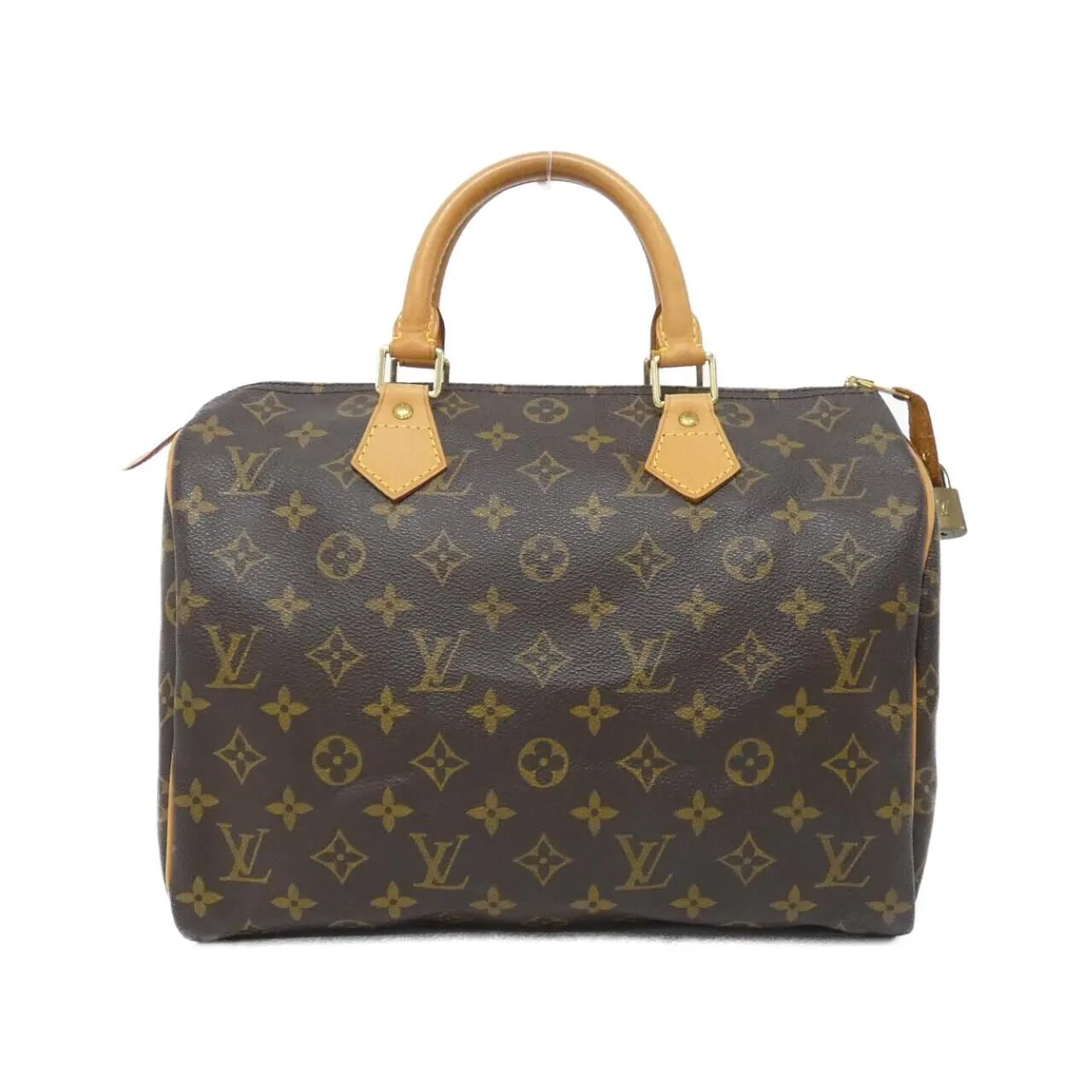 LOUIS VUITTON Speedy M41526 Boston Monogram Black