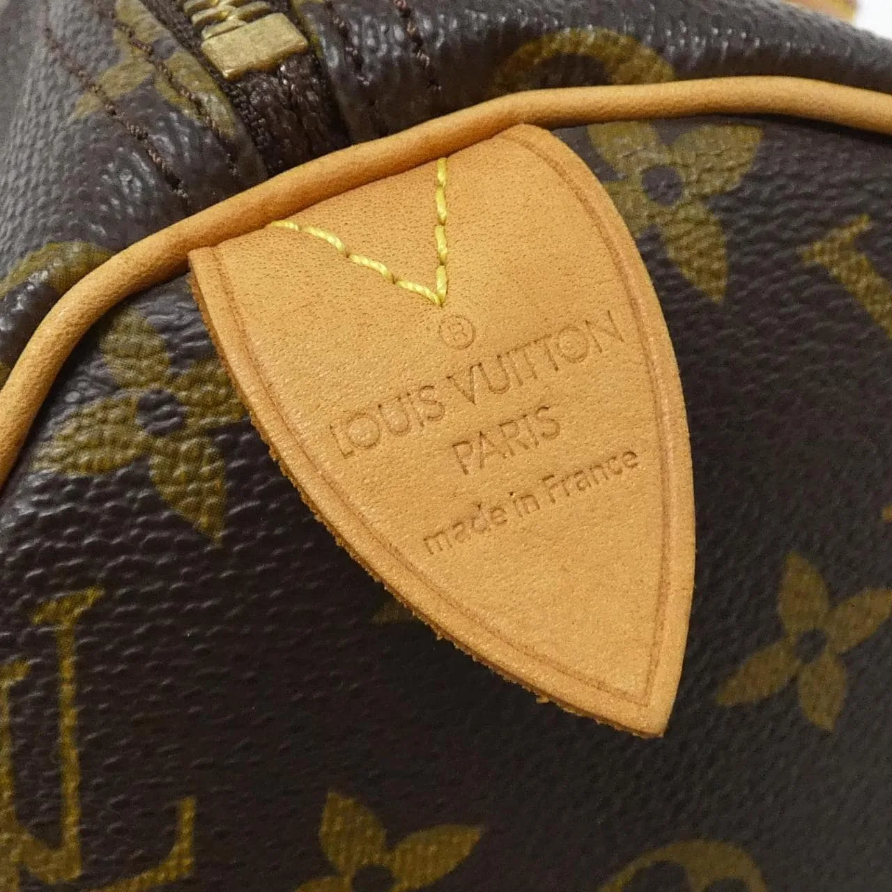 LOUIS VUITTON Speedy M41526 Boston Monogram Black Monogram - Thumbnail 3