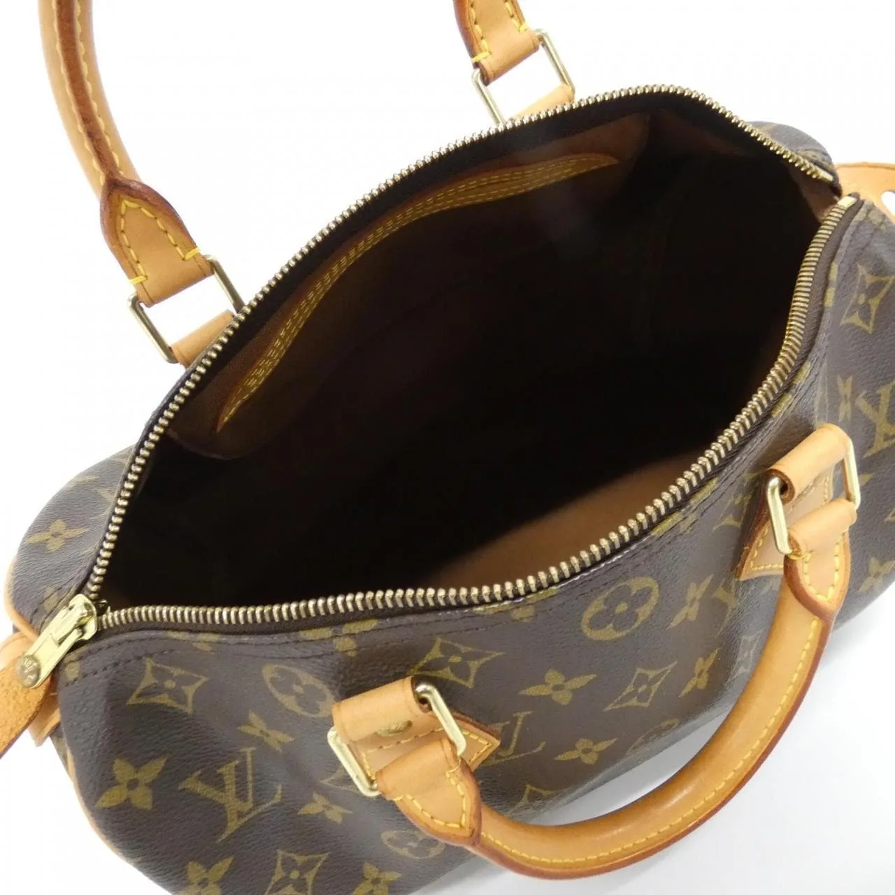 LOUIS VUITTON Speedy M41526 Boston Monogram Black Monogram - Thumbnail 6