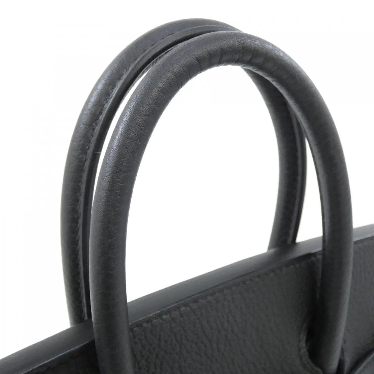 HERMES Birkin 041344CK Handbag Togo Black Togo Leather Unused - Thumbnail 5