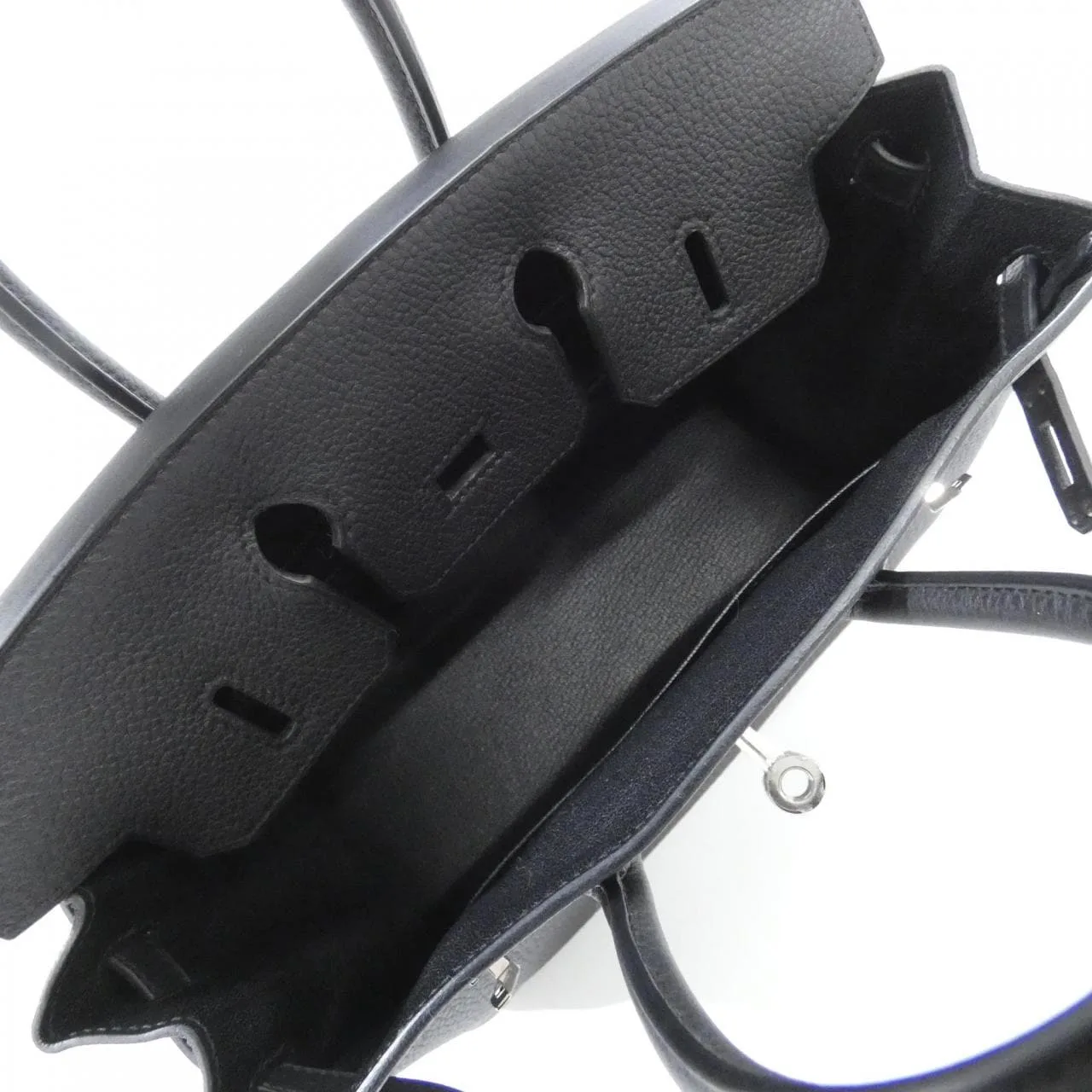 HERMES Birkin 041344CK Handbag Togo Black Togo Leather Unused - Thumbnail 6