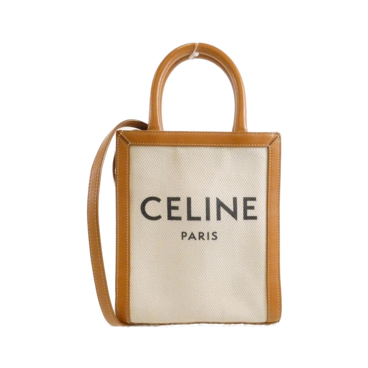 CELINE Cabas 193302BNZ Handbag Canvas
