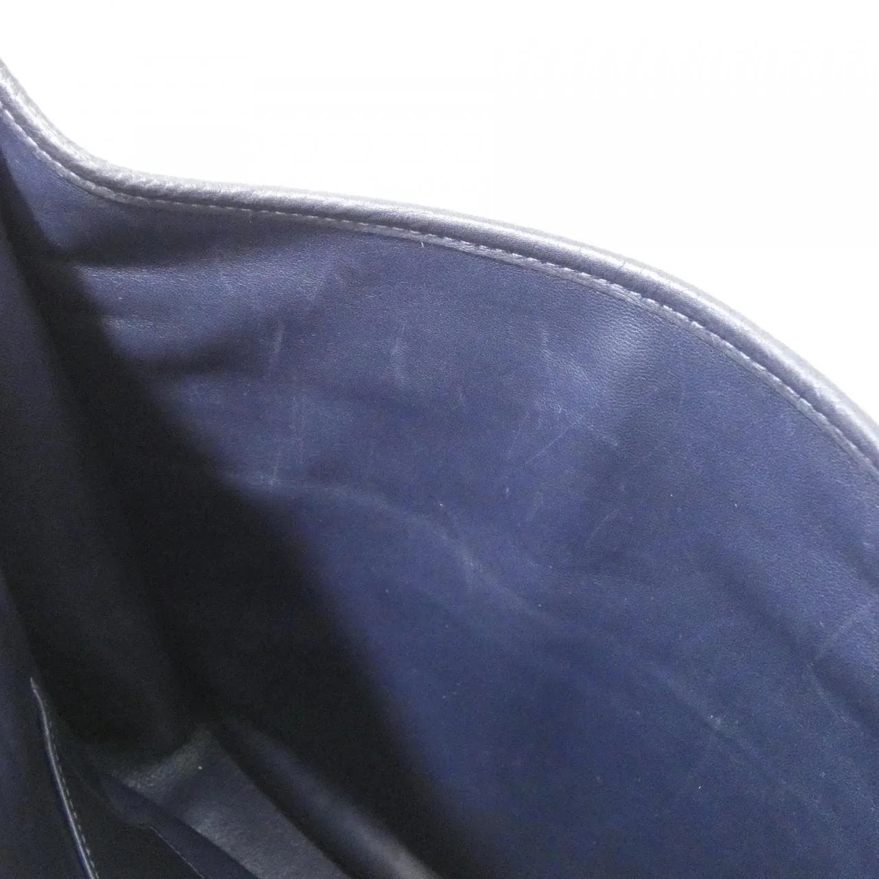 HERMES Evelyne Bag Togo 藍色 Togo 牛皮 中古品A - 縮圖 10