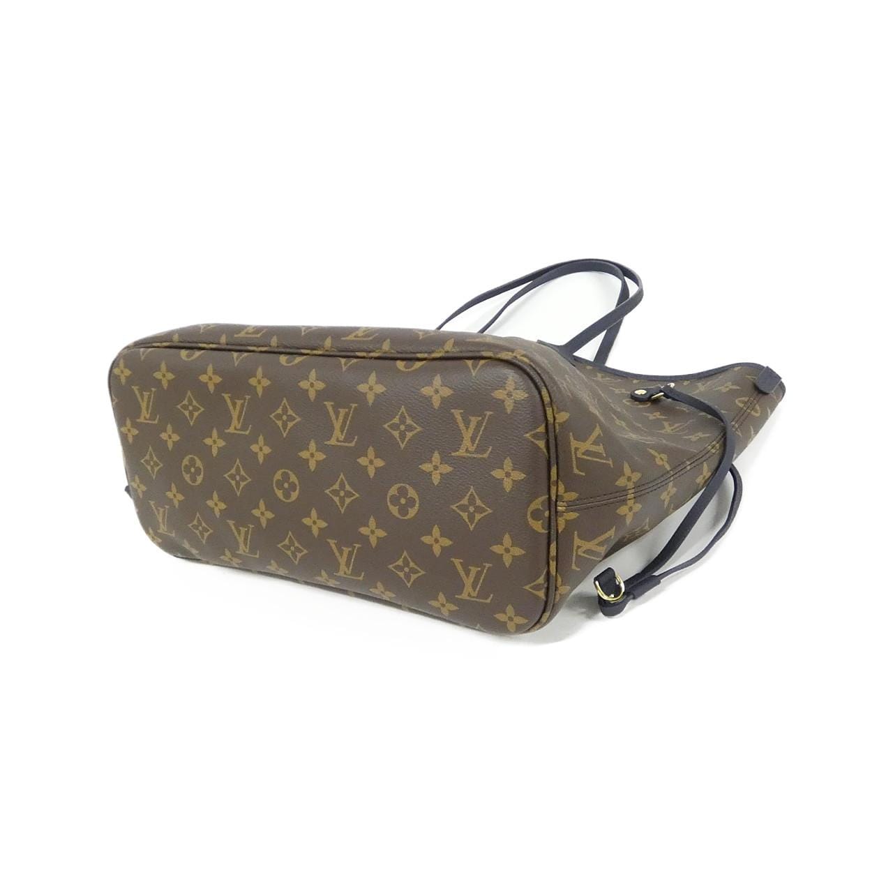 LOUIS VUITTON Neverfull M14994 Tote Monogram 黑色 Monogram 中古品A - 縮圖 2