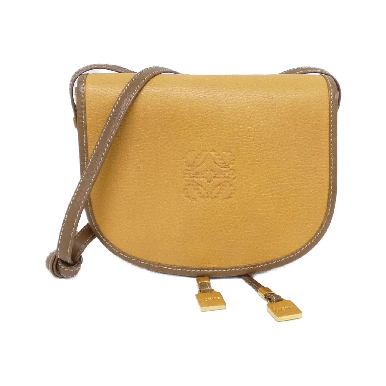 LOEWE 肩背包 皮革 Brown