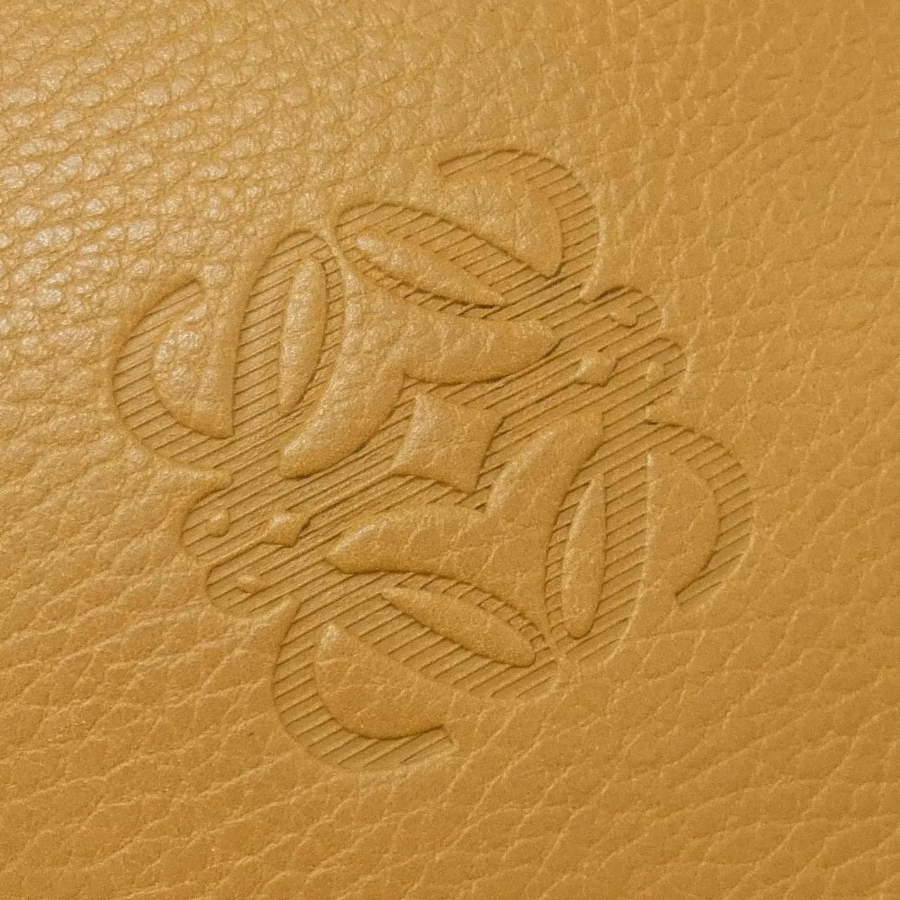 LOEWE 肩背包 皮革 棕色 皮革 中古品A - 縮圖 6