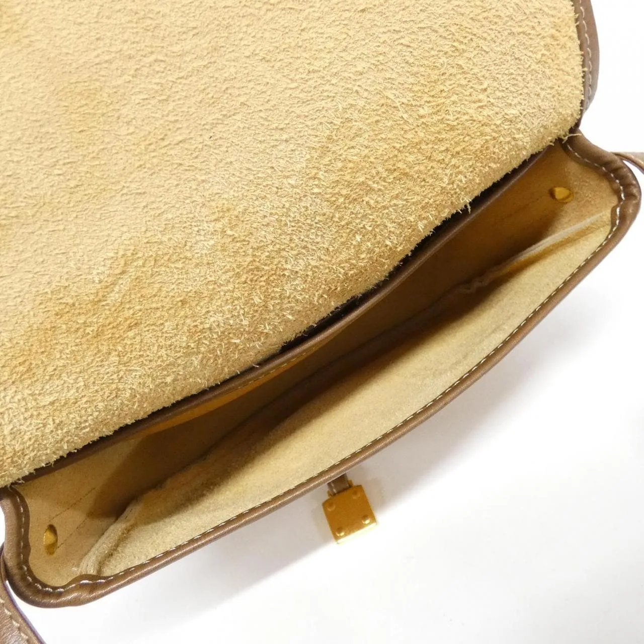 LOEWE 肩背包 皮革 棕色 皮革 中古品A - 縮圖 8