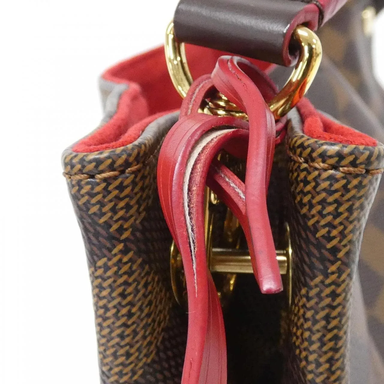 LOUIS VUITTON N41555 Shoulder Damier 黑色 Damier 中古品A - 縮圖 5