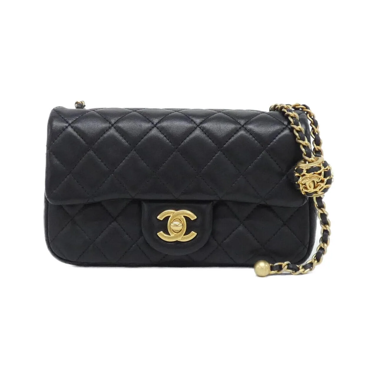 CHANEL Chanel 19 AS1787 Shoulder Lambskin Black