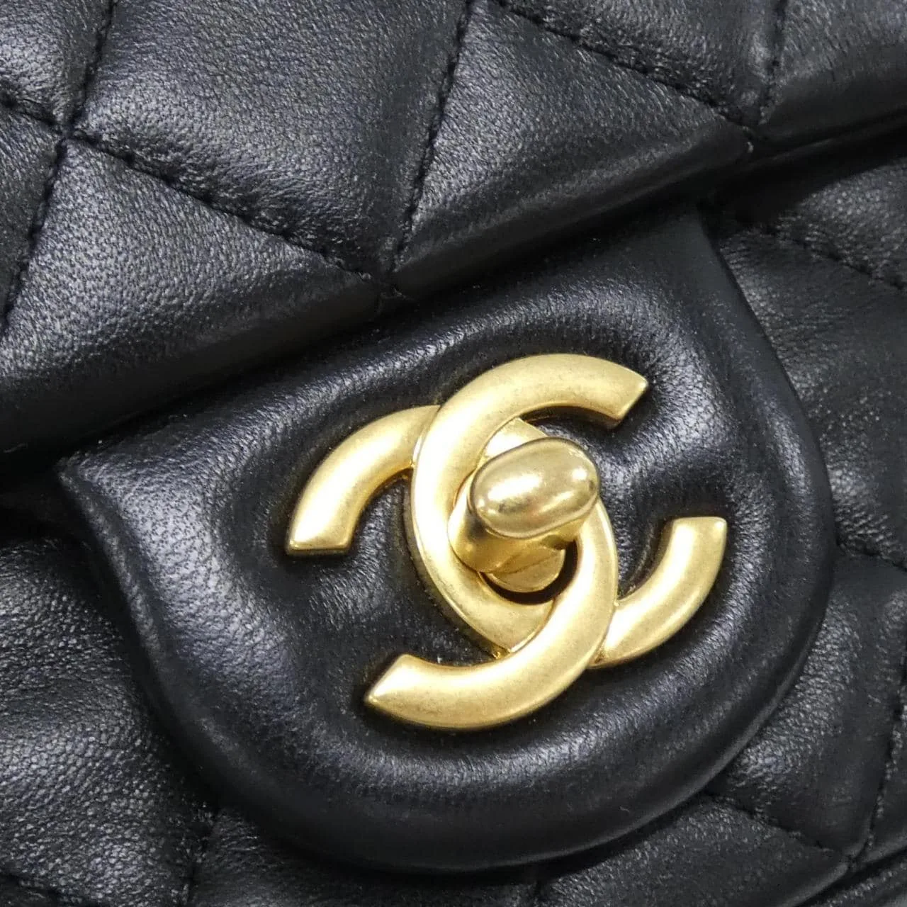 CHANEL Chanel 19 AS1787 Shoulder Lambskin Black Lambskin Rank A - Thumbnail 4