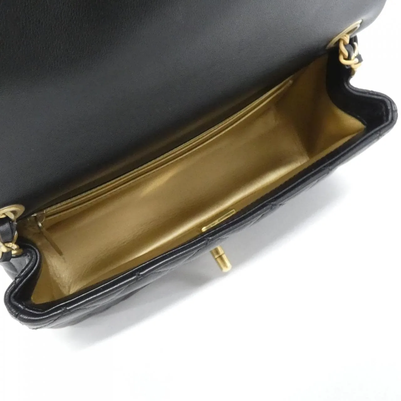 CHANEL Chanel 19 AS1787 Shoulder Lambskin Black Lambskin Rank A - Thumbnail 6