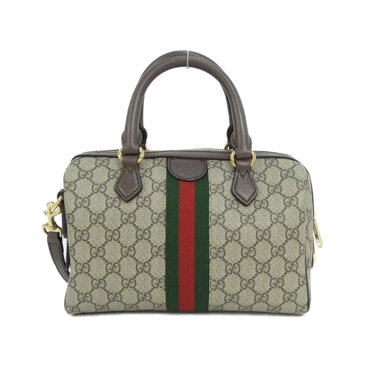 GUCCI 772061 96IWG Boston Canvas 黑色 帆布 中古品A - 縮圖 2