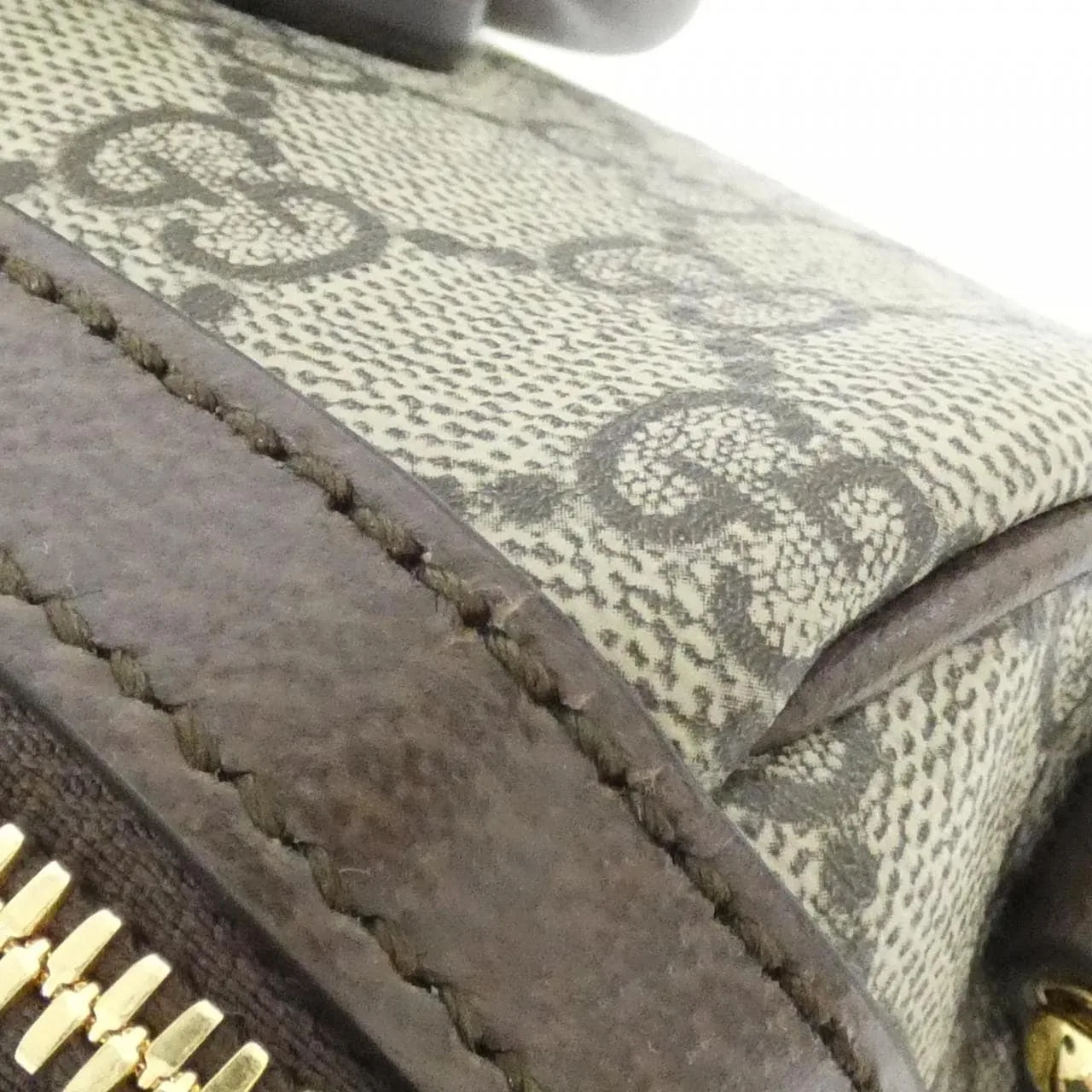 GUCCI 772061 96IWG Boston Canvas 黑色 帆布 中古品A - 縮圖 5