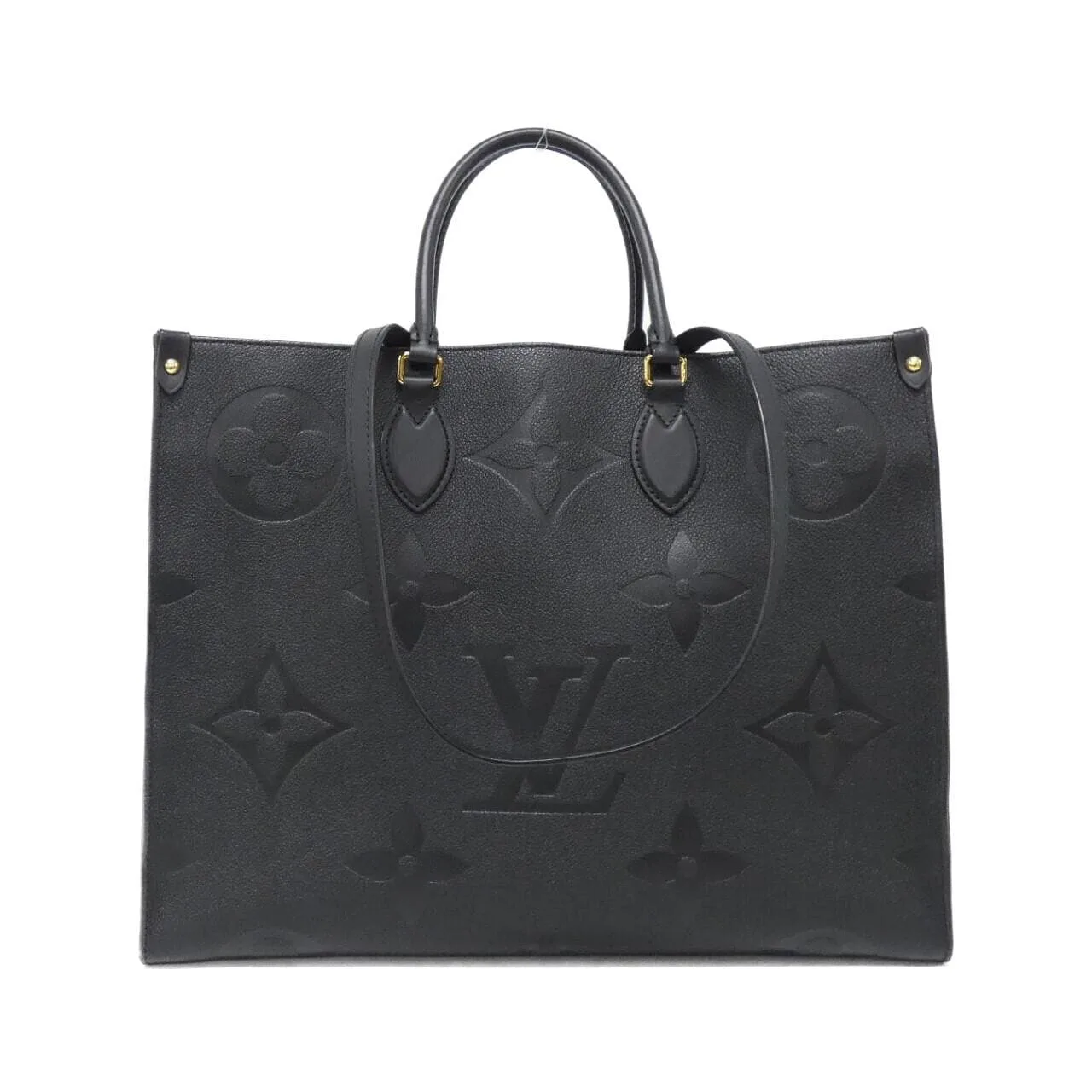 LOUIS VUITTON OnTheGo M44925 Handbag Monogram Black