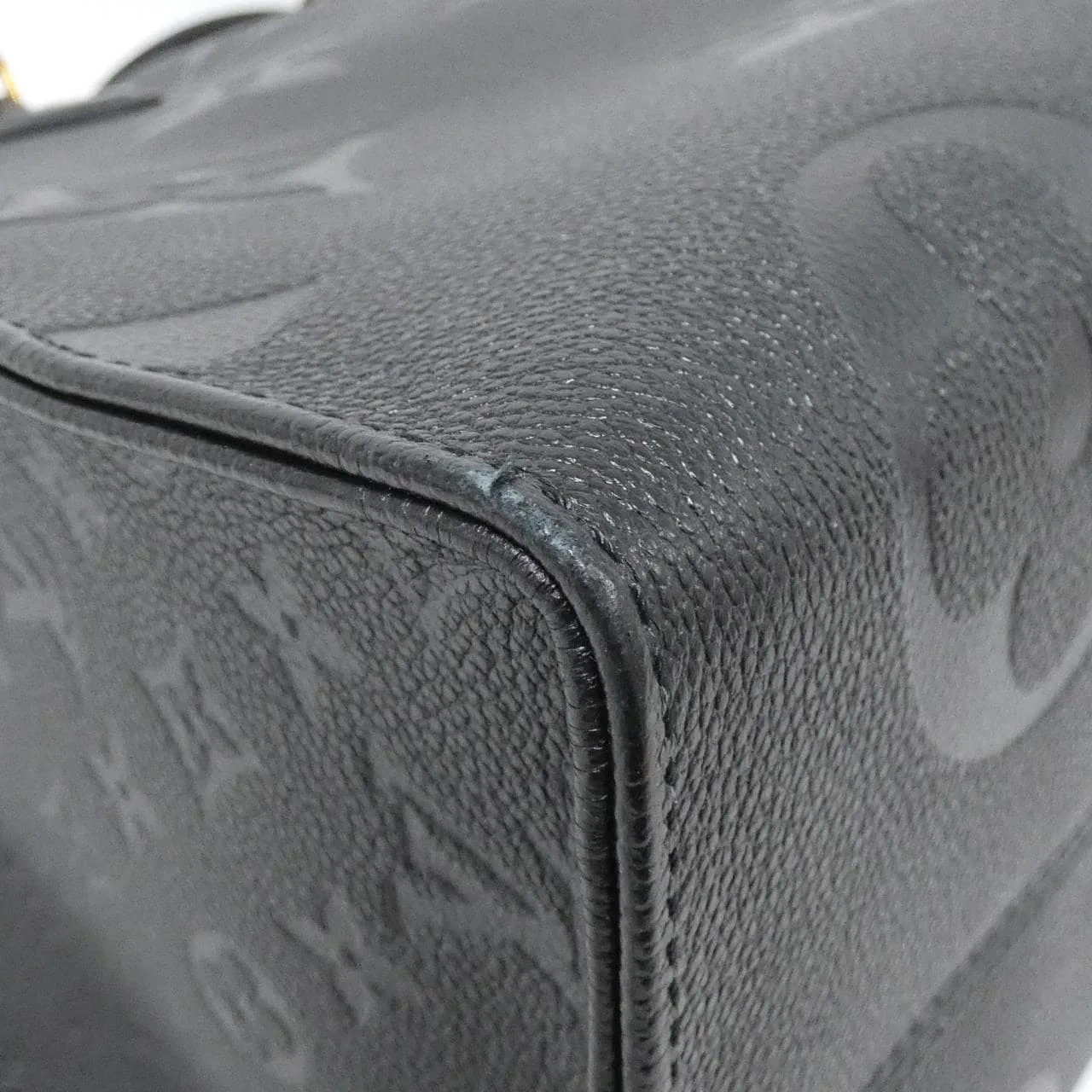 LOUIS VUITTON OnTheGo M44925 Handbag Monogram 黑色 Monogram 中古品A - 縮圖 2