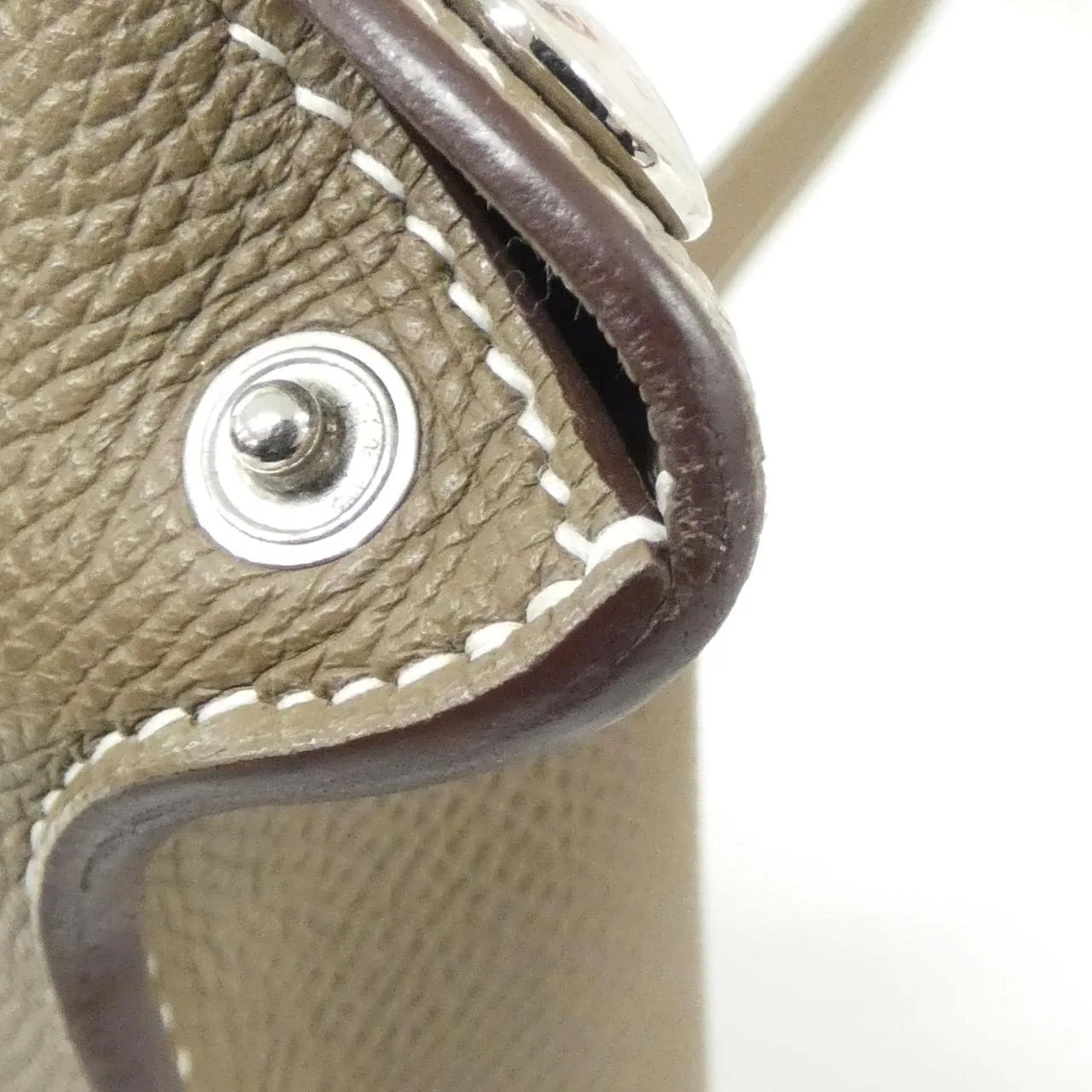 HERMES 086279CK Shoulder Epsom Etoupe Epsom Leather - Thumbnail 6