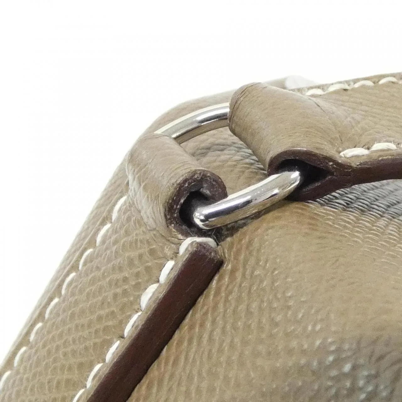 HERMES 086279CK Shoulder Epsom Etoupe Epsom Leather - Thumbnail 7