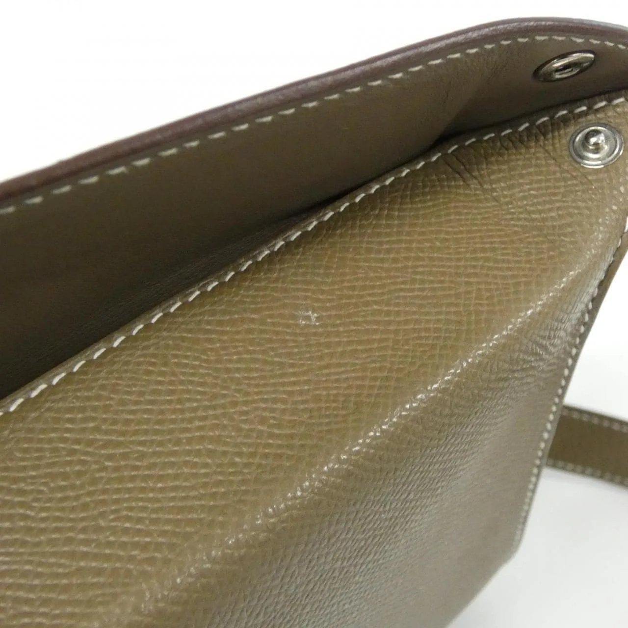 HERMES 086279CK Shoulder Epsom Etoupe Epsom Leather - Thumbnail 10