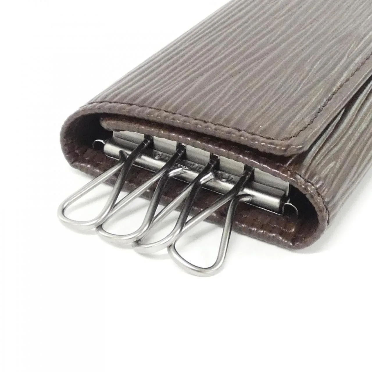 LOUIS VUITTON M6382D Key Case Epi Black Epi Rank A - Thumbnail 2