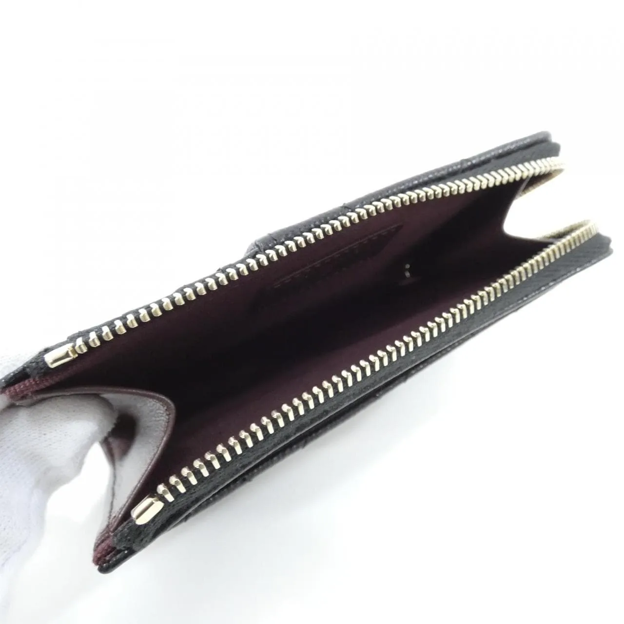 CHANEL Timeless Classic AP3179 Card Case Grained Calfskin Black Grained Calfskin Rank A - Thumbnail 5