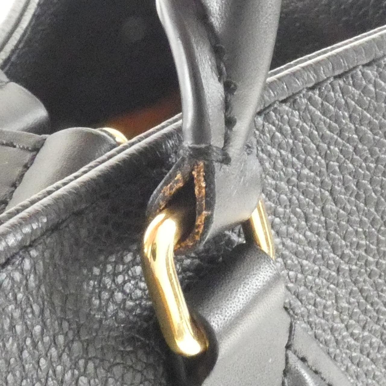 LOUIS VUITTON OnTheGo M44925 Handbag Monogram Black Monogram - Thumbnail 5