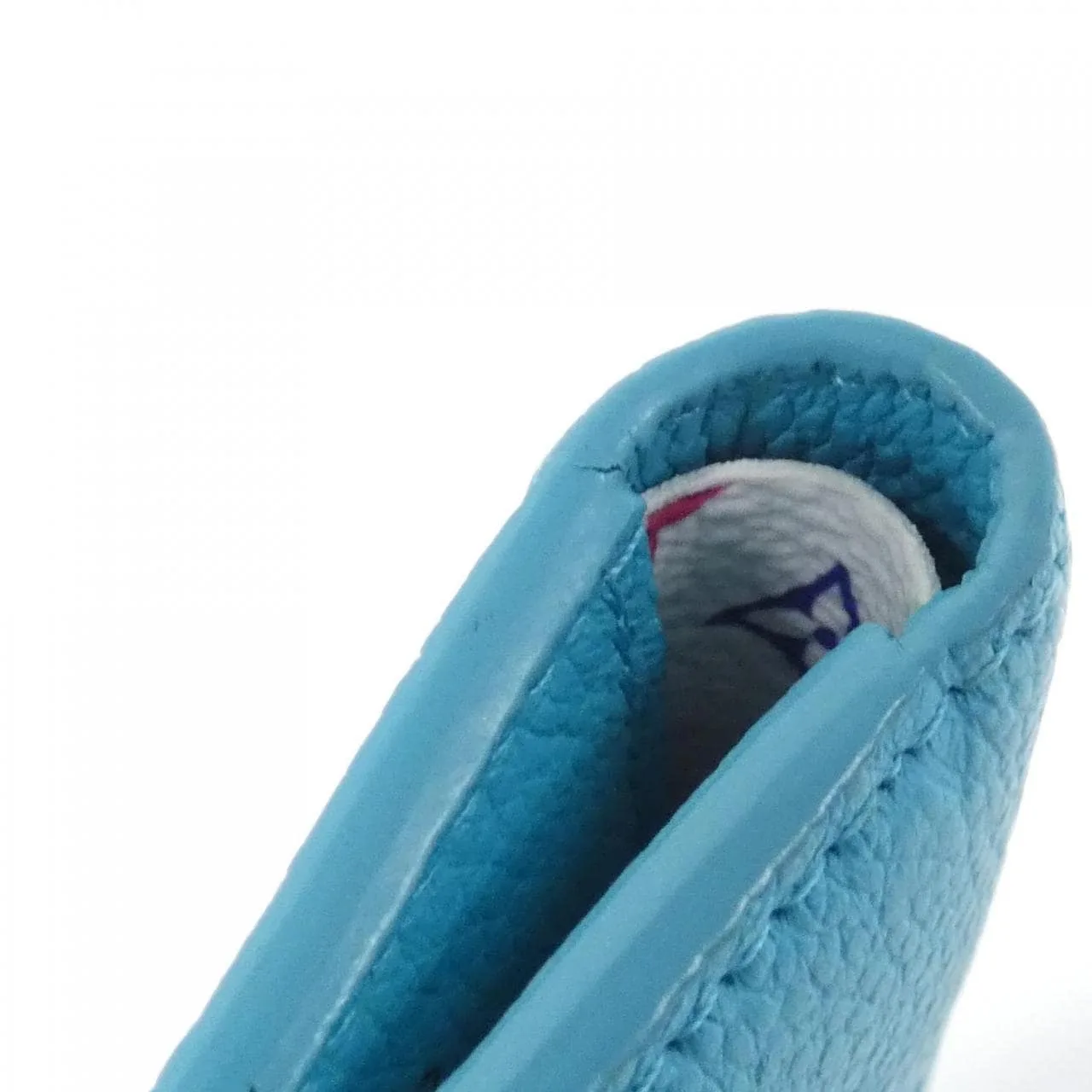 LOUIS VUITTON M14089 Wallet Monogram 藍色 Monogram 中古品A - 縮圖 3