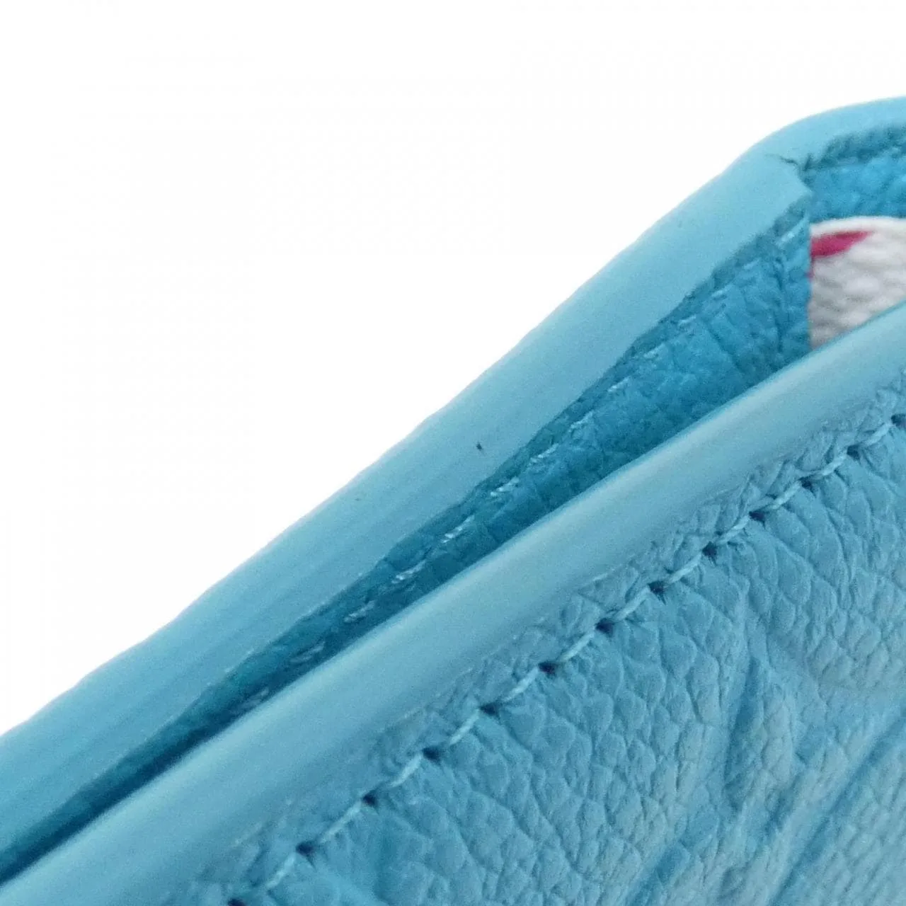 LOUIS VUITTON M14089 Wallet Monogram 藍色 Monogram 中古品A - 縮圖 4