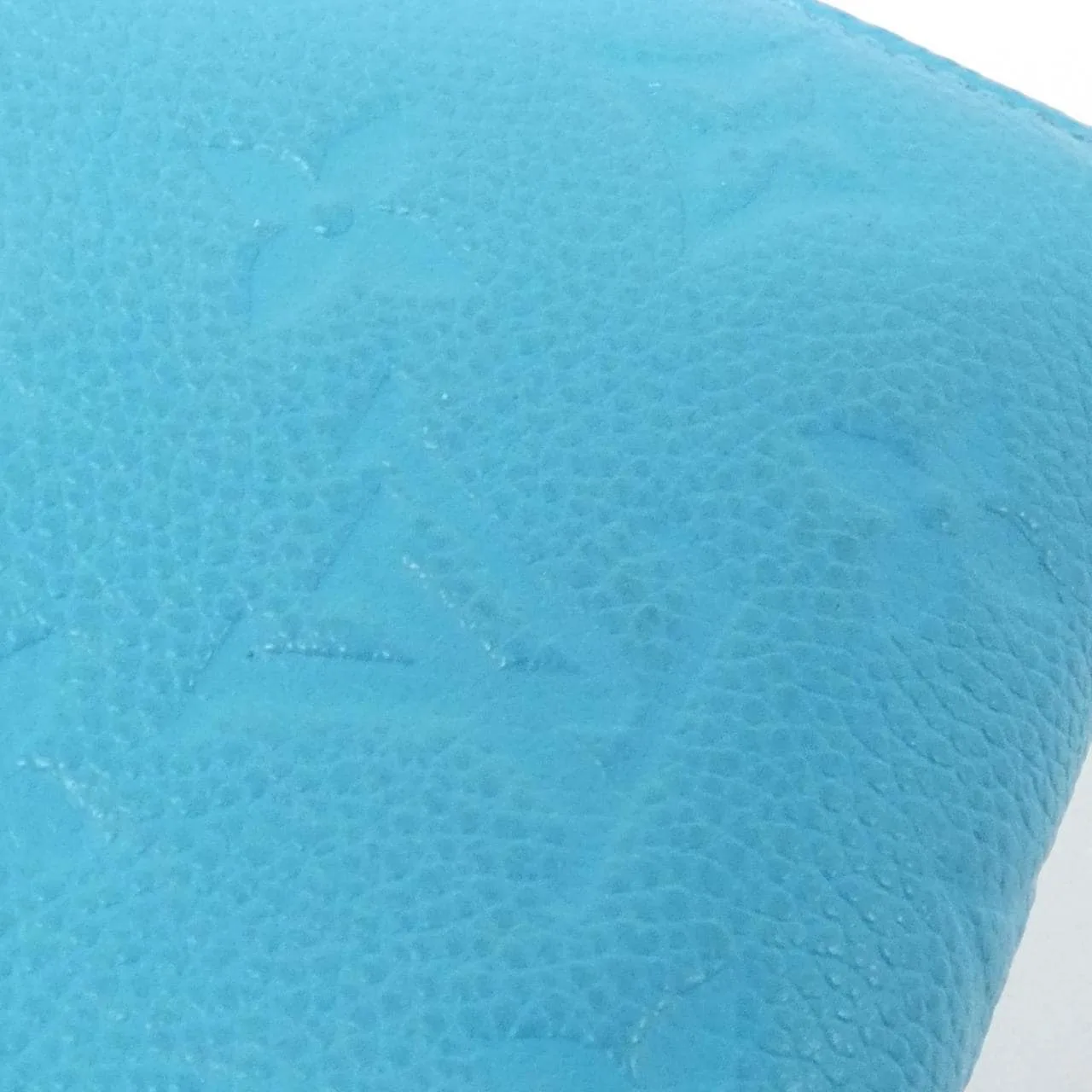 LOUIS VUITTON M14089 Wallet Monogram 藍色 Monogram 中古品A - 縮圖 6